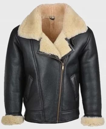 Erik Black Shearling