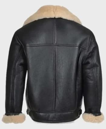 Erik Black Shearling — view 2