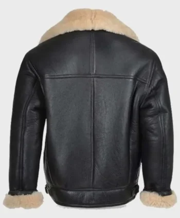 Erik Black Shearling — view 2