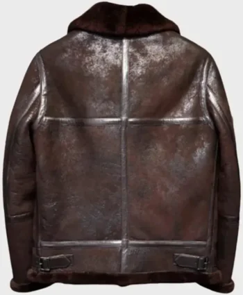 Shawn Dark Brown Shearling — view 2